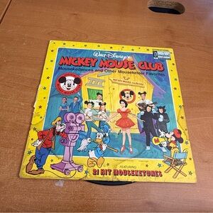 Walt Disney's Mickey Mouse Club Vinyl Record‎